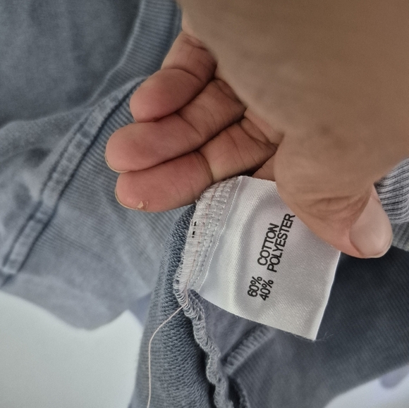 Jane And Delancy Acid Washed Blue Comfy Thin Hooded Sweatshirt - Picture 5 of 6